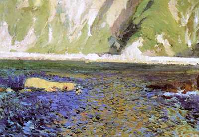 The Coast near San Sebastian Joaquin Sorolla